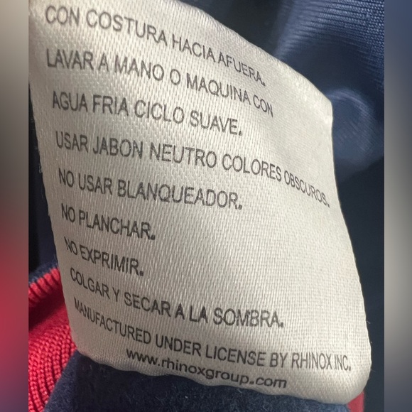 FC Barcelona Full Zip Track Navy Blue Jacket - Picture 14 of 15